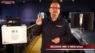 Video thumbnail for SE Electronics SE2000 MKII Recording-Set by MusicStoreTV