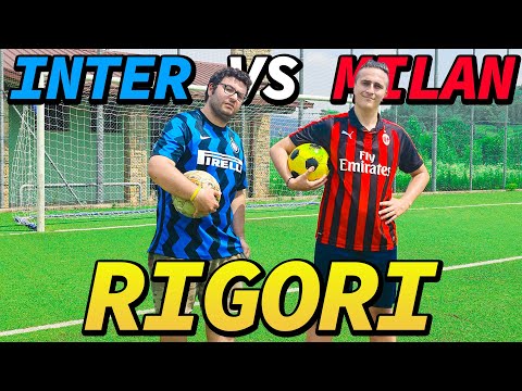 RIGORI CHALLENGE - INTER vs MILAN al CAMPETTO da CALCIO