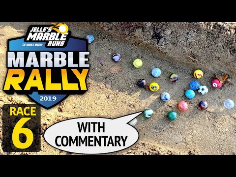 Sand Marble Rally 2019 Race 6 - Jelle’s Marble Runs