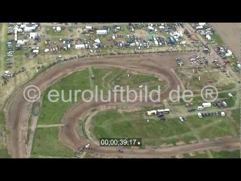 Stockcar Rennen auf der Rennbahn / Sandbahn Wegendorf bei Altlandsberg in Brandenburg