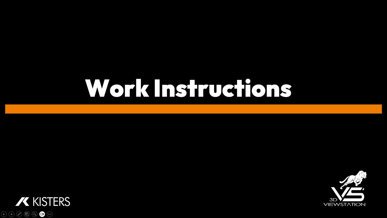 Use case: Work instructions with 3DViewStation - EN