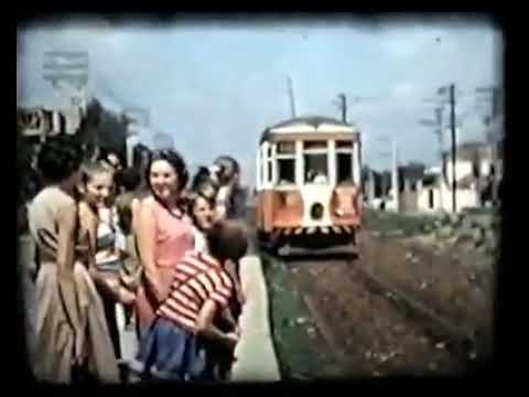 Uma viagem no Bonde de Santo Amaro, em São Paulo.