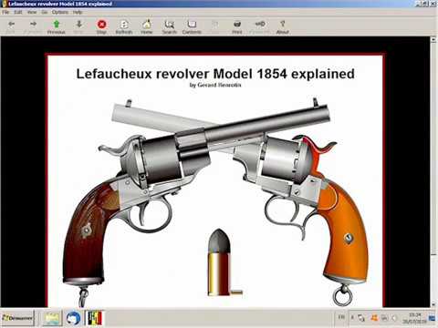 Lefaucheux revolver Model 1854 Video