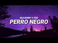 BAD BUNNY ft. FEID - PERRO NEGRO (Letra - Lyrics)