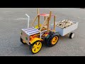 How To Make Tractor Trolley At Home Diy Matchbox Electric Tractor Diy Toy
