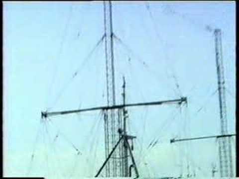 Radio Caroline at sea august 1990.