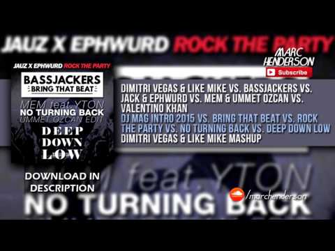 DV&LM - DJ Mag Intro '15 vs. Bring That Beat vs. Rock The Party vs. No Turning Back vs Deep Down Low