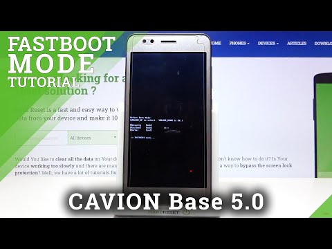 How to Enter Fastboot Mode in CAVION Base 5.0 – Find Fastboot Mode