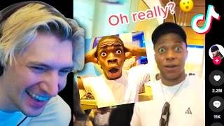 xQc Reacts to the FUNNIEST TikToks From Chat!