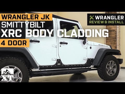 Jeep Wrangler JK Smittybilt XRC Body Cladding - 4 Door Review & Install