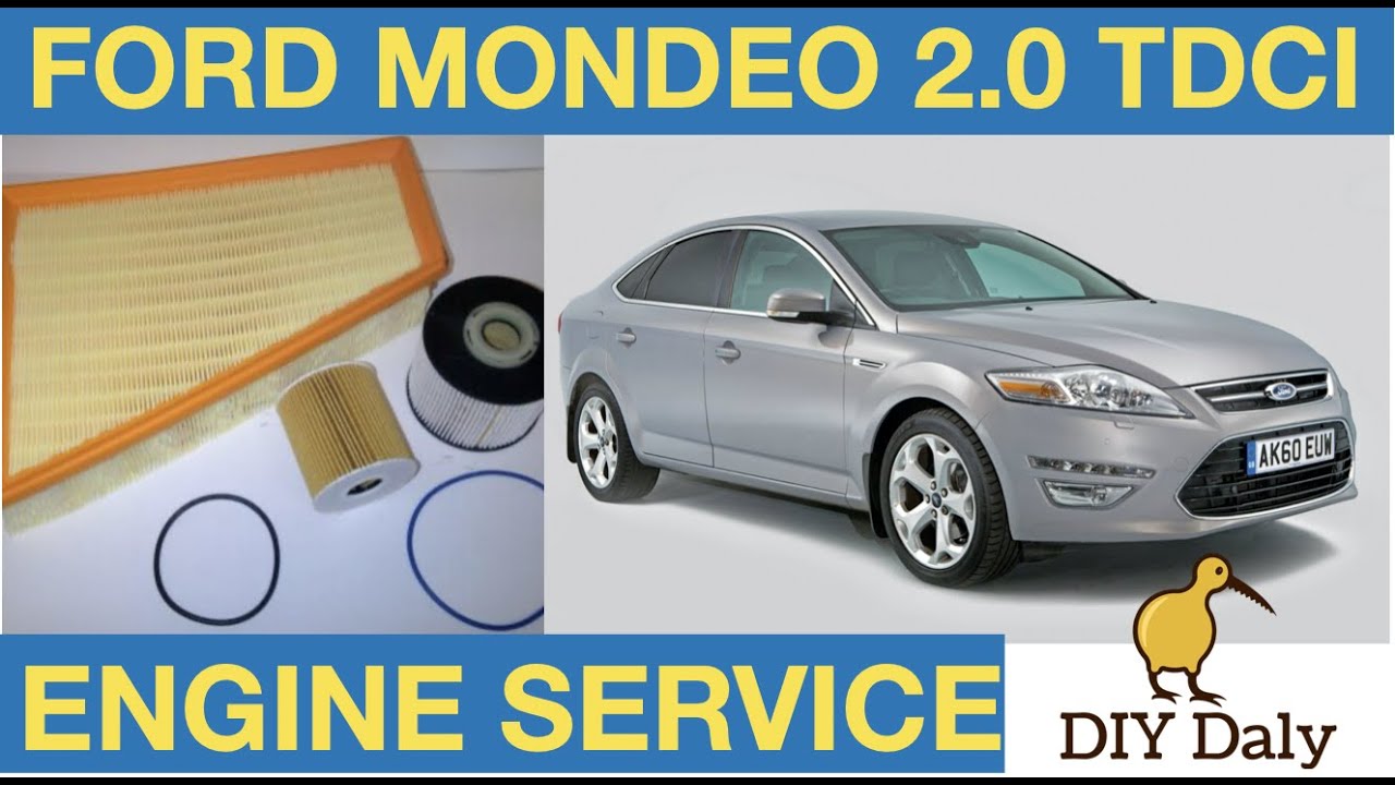 How to carry out an Engine Service on a 2.0 TDCI Ford Mondeo