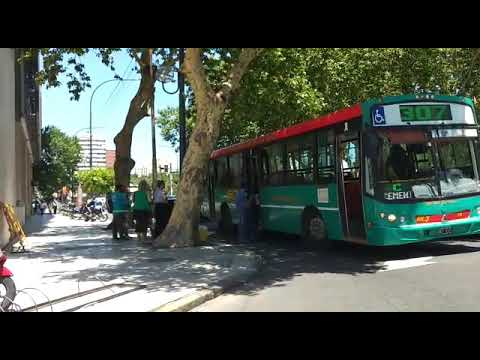 Se descompensó un pasajero y el micro tuvo que detener su marcha