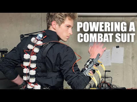 Spinal Battery for Real Tactical Combat Armor