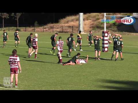 2017 NHRU - Prem 2 R6 Highlights - Newcastle University Vs. Merewether Carlton