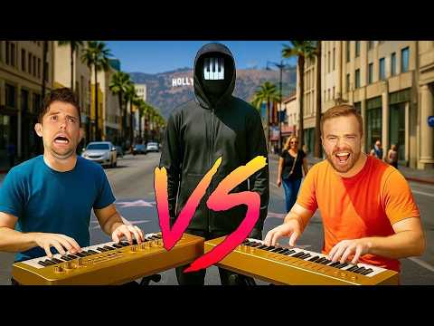 Pro Pianists Compete for Tips on the Street... With TOY PIANOS!