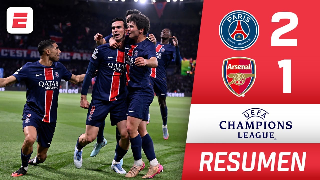 PSG ganó al ARSENAL y avanzó a la final de la CHAMPIONS con DONNARUMMA inspirado | Champions League