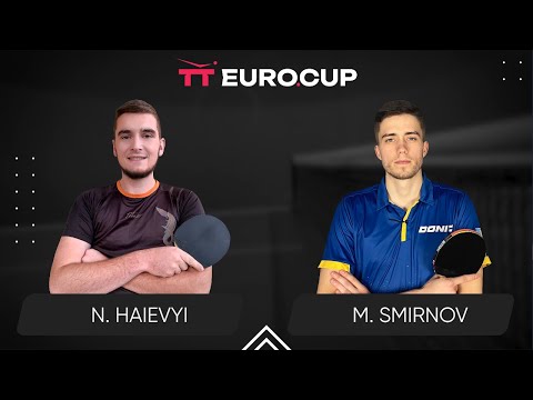 18:00 Nazarii Haievyi - Mykyta Smirnov 17.12.2023 TT Euro.Cup Ukraine Master. TABLE 3