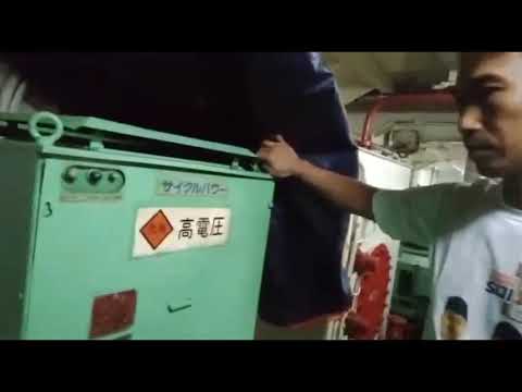 engine room km.tanimbar permai "NIGATA 1000hp" edisi silaturahmi,,🙏