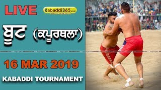 Boot (Kapurthala) Kabaddi Tournament 16 Mar 2019