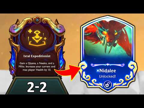 I unlocked Nidalee at 2-2 ⭐⭐⭐ and 3 starred her!...