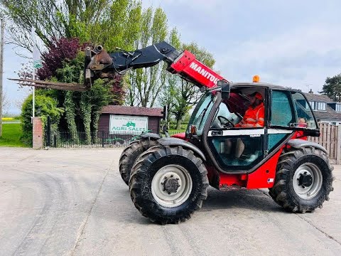 MANITOU MLT634-120LSU TURBO 4WD TELEHANDLER * AG-SPEC * C/W PICK UP HITCH FOR SALE