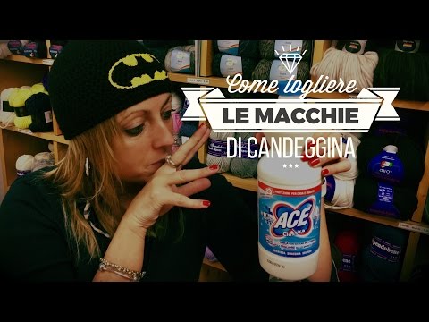 DiY Come Coprire "togliere" le Macchie di Candeggina