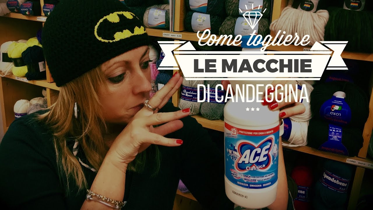 DiY Come Coprire togliere le Macchie di Candeggina