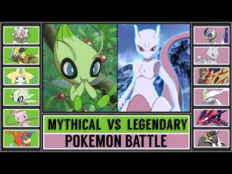 MYTHICAL POKÉMON vs LEGENDARY POKÉMON