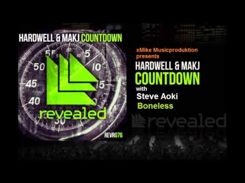 Hardwell vs Steve Aoki - Boneless Countdown [Mike MusicProduktion]