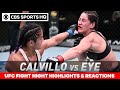 UFC Fight Night highlights & Reactions: Calvillo outpoints Eye in flyweight debut | CBS Sports HQ