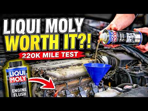 I Tested Liqui Moly Engine Flush on a 220,000 Mile Honda… Here’s the Truth