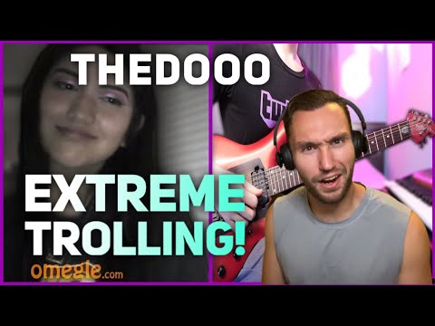 TheDooo - Playing Guitar on Omegle Ep. 12 - Anime Metal [REACTION!!!] This Guy Is Hilarious