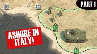 Panzer Corps 2 Italy Vol. 1 Gameplay | DLC | PC WW2 Wargame | Slitherine Software | Part 1