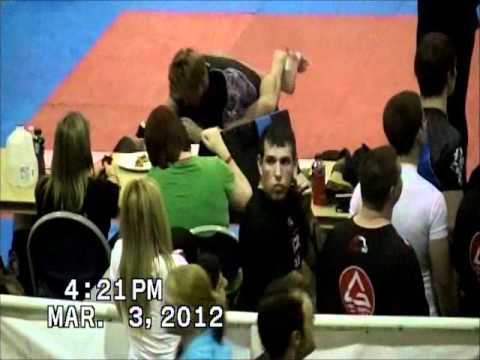 2012 la state jiu jitsu tournament ERIC DINO FIRST FIGHT