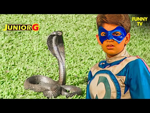 Junior G Vs नागिन – क्या होगा जब आमने सामने आएंगे? 🐍💥 | Junior G | New Superhero Series