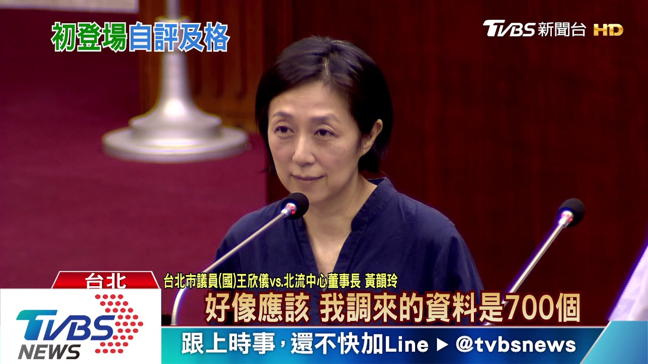 音樂精靈變身「北流」董座　黃韻玲議會備詢
