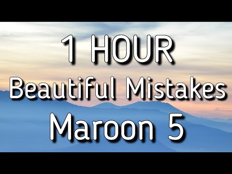 Maroon 5 - Beautiful Mistakes (Lyrics/Lyric Video) ft. Megan Thee Stallion 🎵1 Hour
