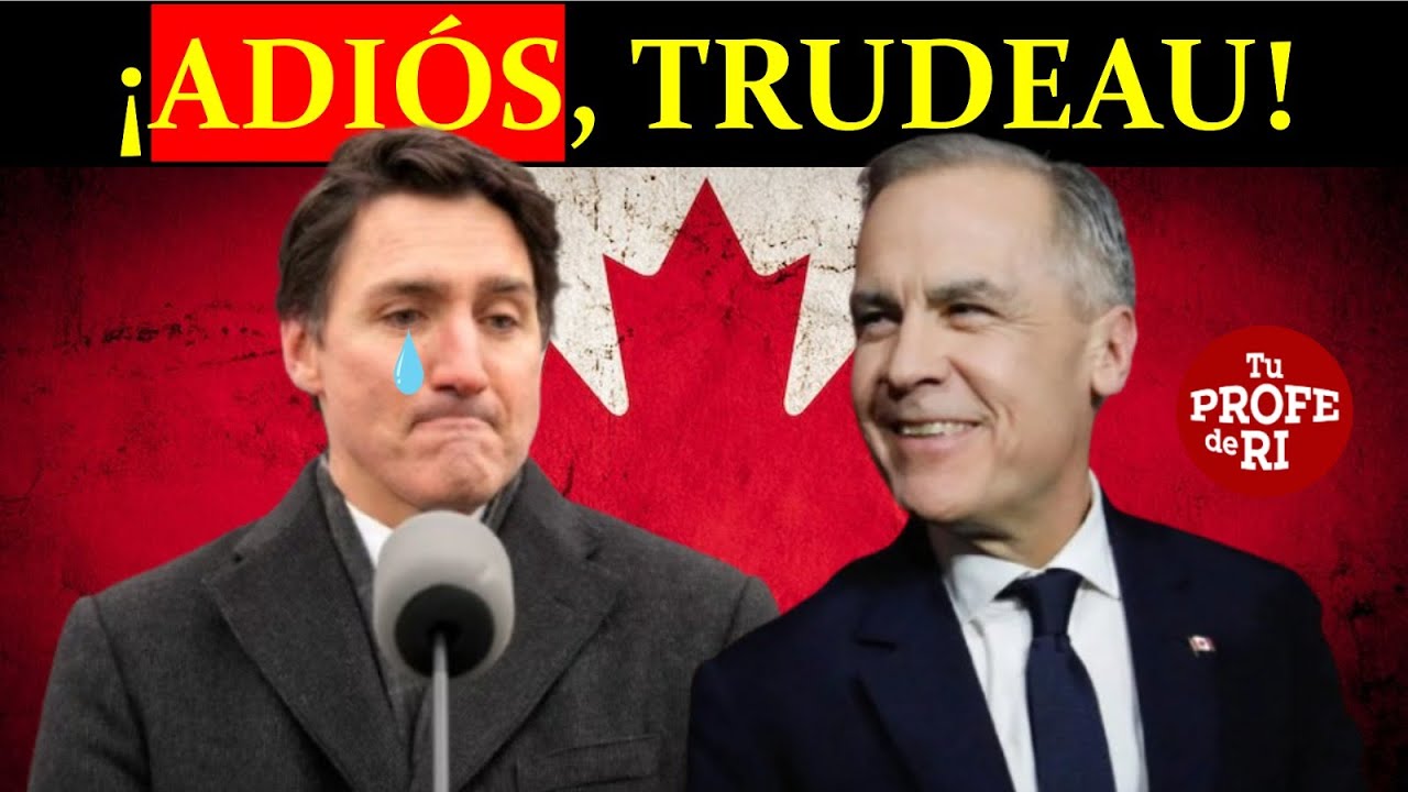 ¡SE ACABÓ! TRUDEAU SE VA POR LA PUERTA DE ATRÁS. CANADÁ TIENE NUEVO 1ER MINISTRO