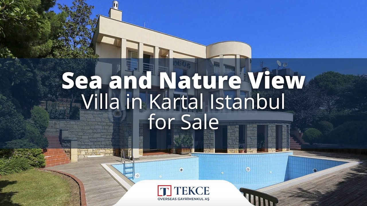 Villa Vue Mer et Nature à Vendre à Kartal Istanbul