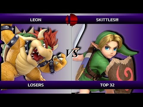 Back In Blood 3 - SSG | LeoN (Bowser) vs Skittles!!! (Young Link) - Losers Top 32