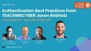 Authentication Best Practices and Security Trends – Jason Rebholz