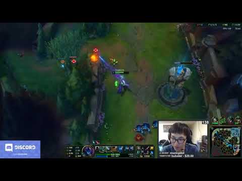 Doublelift as Vayne Tahm Kench vs Ezreal  Shen Bot   S8 Season Patch 8.2 Gameplay