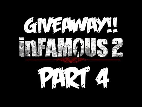 InFAMOUS 2: Walkthrough Part 4 - GIVEAWAY! - Let's Play (Gameplay & Commentary)