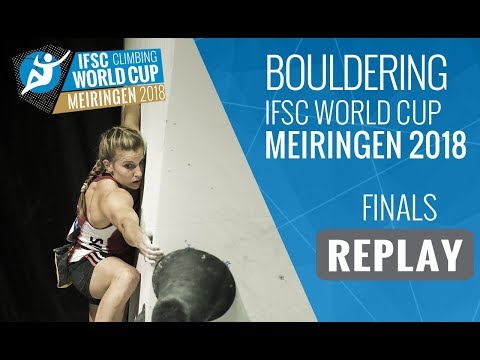 IFSC Climbing World Cup Meiringen 2018 - Bouldering - Finals - Men/Women