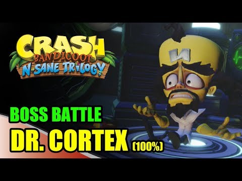 Crash Bandicoot 3 N.Sane Trilogy - BOSS BATTLE: CRASH VS N.CORTEX (100%)