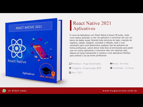 React Native 2021 Aplicativos -  Aula 05 - Testando projeto no browser