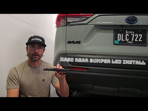 2019+ RAV4 5th Gen XA50 Rear Bumper LEDs Install