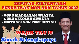 Download lagu PENJELASAN PENDATAAN NON ASN BAGI GURU DI SEKOLAH/MADRASAH SWASTA mp3