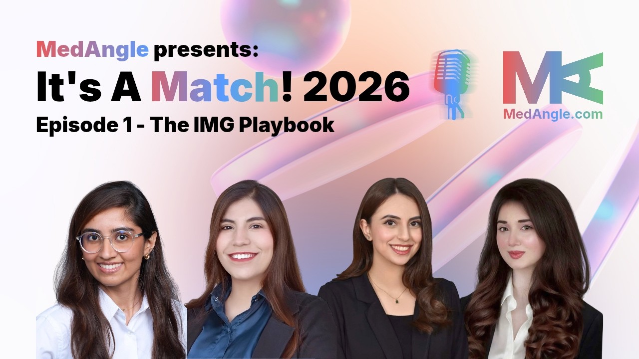 Episode 1: The IMG Playbook | It's a Match! 2026 by MedAngle