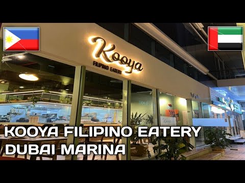 High End Restaurant Dining Experience at Dubai Marina Promenade - KOOYA by Chef JP Anglo [4K]
